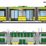 Семисекционный трамвай T7B86 Электрон
