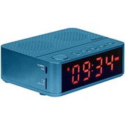 Электронные часы радиоприёмник колонка Defender Enjoy M800, 3Вт, bluetooth, MP3, MicroSD, FM - синие