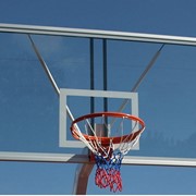 Комплект баскетбольного оборудования для открытой площадки Гимнаст ИЗС-10 фото