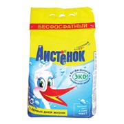 Стиральный порошок для всех типов стирки, 4 кг, АИСТЁНОК “Волшебный вихрь“, бесфосфатный, 4301010015 фотография