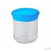 Емкость стеклянная OMADA 0,75 л голубая (OM-1532) фото