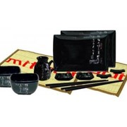Набор для суши 13 предметов (черный) Mitsui 24-21-242 фото