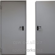 Противопожарная одностворчатая дверь ДПМ 60-1 1200 x 2200
