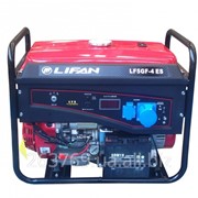 Продажа газового (двухтопливного) генератора Lifan LF5GF-3MS фото