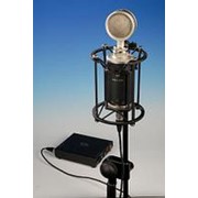 МКЛ-5000-КТ Микрофон конденсаторный ламповый, с блоком питания и амортизатором, Октава