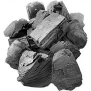 Уголь древесный фотография