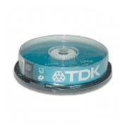 Диск CD-RW набор TDK 700 MB 4-12х Cake Box 10 шт.