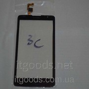 Тачскрин оригинальный / сенсор (сенсорное стекло) для Huawei Ascend G740 Honor 3C (черный цвет, чип Synaptics) 2608 фото