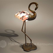 Художественный светильник Фламинго фото
