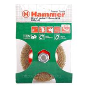 Кордщетка Hammer Br rd-soft 115*0,3*m14