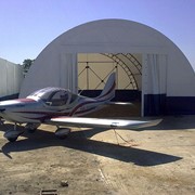 Ангары для хранения и обслуживания авиатехники фото