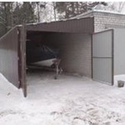 Гараж быстровозводимый фото