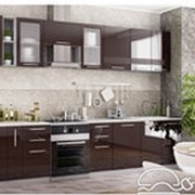 Кухонный гарнитур “Капелька“ модульная система Шоколад фотография