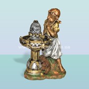 Декоративный фонтан Девочка у фонтана фото
