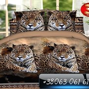 Постельное белье 3D, 2-х спальный комплект, ткань поликоттон фото