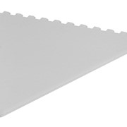 Треугольный скребок Frosty, белый фото