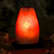 Соляная лампа 'Гора Вулкан', цельный кристалл, 22 см, 4 кг фотография