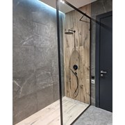 Cabina de duș cu perete fix фото