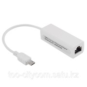 Адаптер (переходник) micro USB to LAN фотография