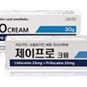 Крем анестезирующий (25 мг. лидокаина + 25 мг. прилокаина) 30 гр J-PRO