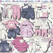 Одежда для новорожденных коллекция CUPCAKE BUNNY фотография