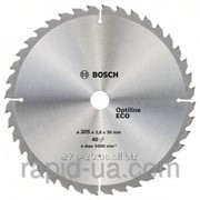 Пила дисковая по дереву Bosch 254x30x80z Multi ECO фото