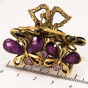 Краб (5 см.) бронзовый с цветными камнями 213276(58) фото