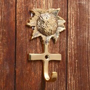 Ключница “Соцветие“ латунь 8х12х2,5 см фото