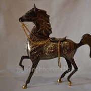 Статуэтка Лошадь из латуни №3036 фотография