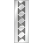 Обработка пескоструйная на 1 стекло артикул 1-10 фото