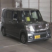Микровэн HONDA N BOX PLUS кузов JF1 класса минивэн модификация G Turbo A Package гв 2015 пробег 29 т.км серый фото
