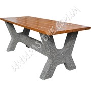 Стол садовый бетонный, дачный, столик декоративный фото