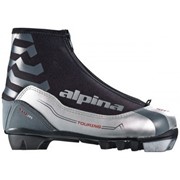 Ботинки беговые лыжные Alpina T10 silver black 42