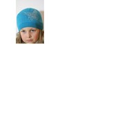 Голубая шапка для девочек Briollini