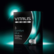 Презервативы VITALIS Premium №3 comfort plus - с анатомическим контуром