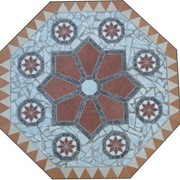 Мозаика, Розетка — керамика Rr 0015 Сад-2 фото