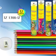 Набор цветных карандашей 12 цветов фото