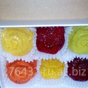 Мармелад желейный формовой Ассорти с ягодами и фруктами 200гр фото