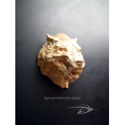 Волк горельеф (маска) из камня Dybrilitt "Desert Rock" со встроенным крепежём
