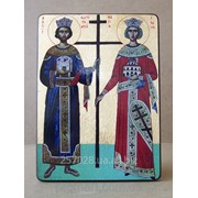 Икона Св. Константин и Елена код IC-45-22-30 фотография