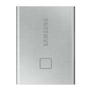 Внешний SSD Samsung Portable SSD T7 Touch 1 ТБ silver (MU-PC1T0SWW) фотография