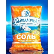 Соль пищевая, фасовка по 1 кг. “Байкалочка“, йод. фотография