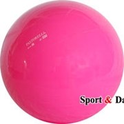 Мяч розовый,16см, вес 320 гр. фото
