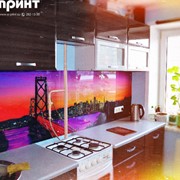 Кухонные фартуки и стеновые панели с фотопечатью фото