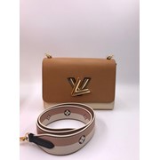 Женская сумка Twist mini коричневого цвета фото