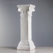 Подставка напольная “Антик“, белая, 55 см фото