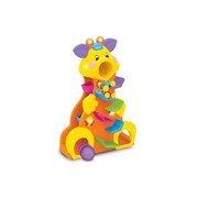 Развивающая игрушка Забавный жираф с машинками KiddieLand Kiddieland (Киддилэнд) фотография