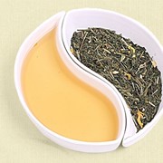 Зеленый чай с имбирем фото