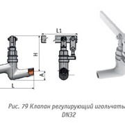 Клапан регулирующий игольчатый DN 20 9с-4-1-1