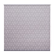 Миниролл Decofest Геометрическая сетка серый 90х160 см фотография